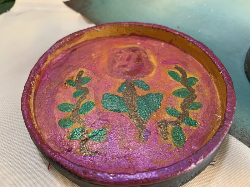 Coaster with one inch lip, Reformation Road Pottery